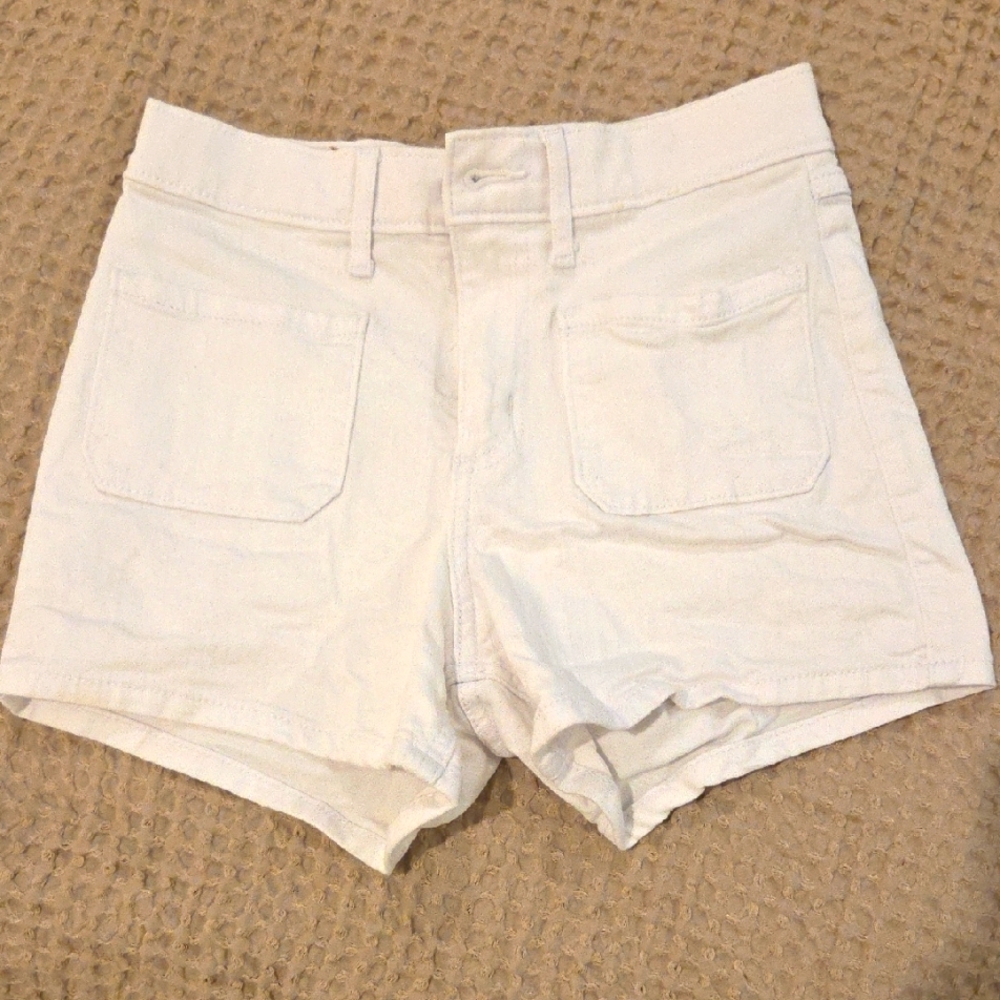 Abercrombie White Shorts Size 11/12